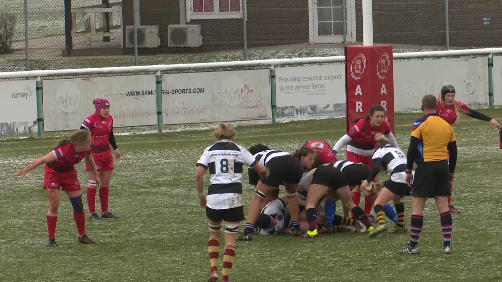 British Army women vs Barbarians 2018
