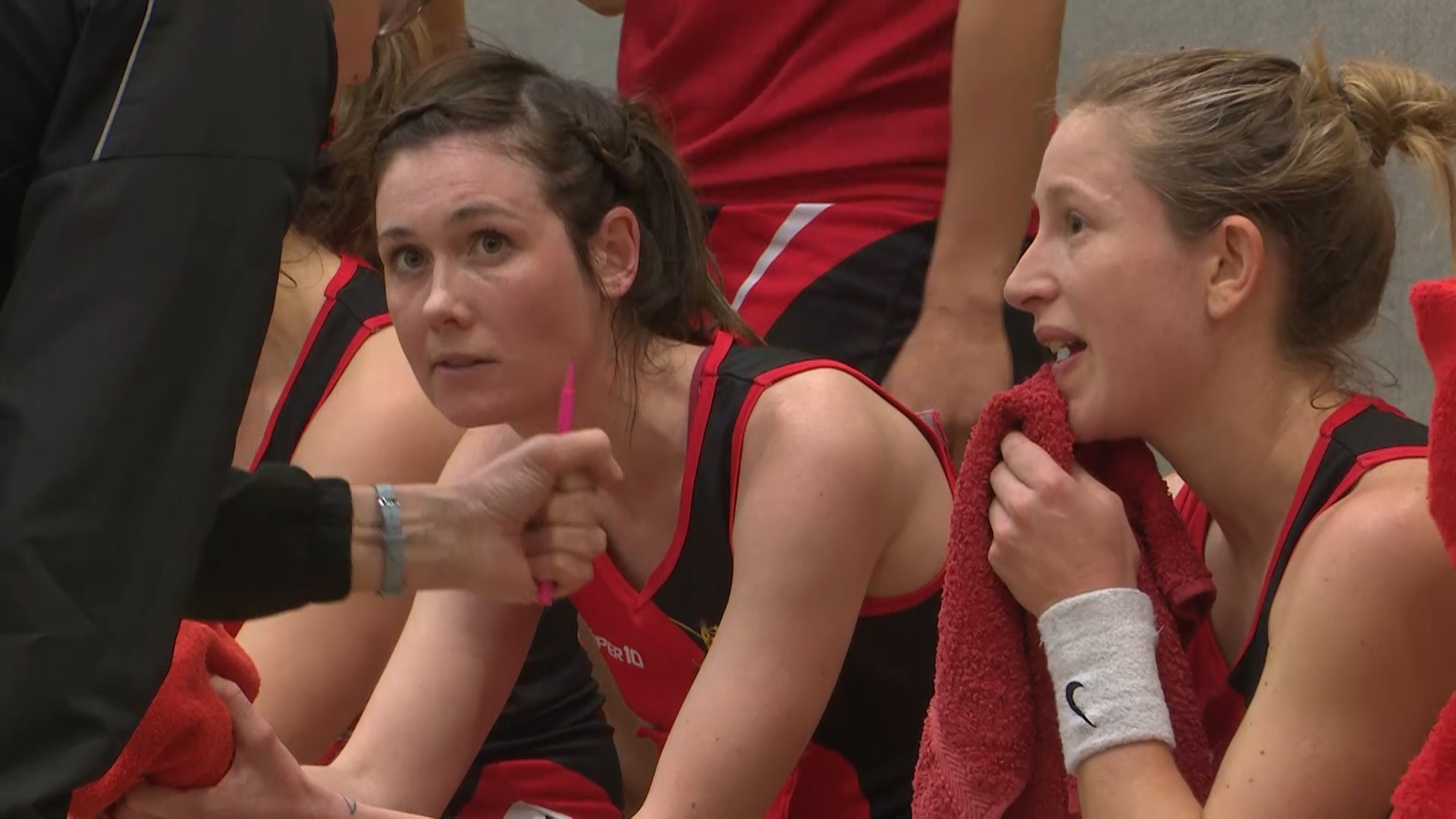 Army Beat The Navy In The Inter-Services Netball
