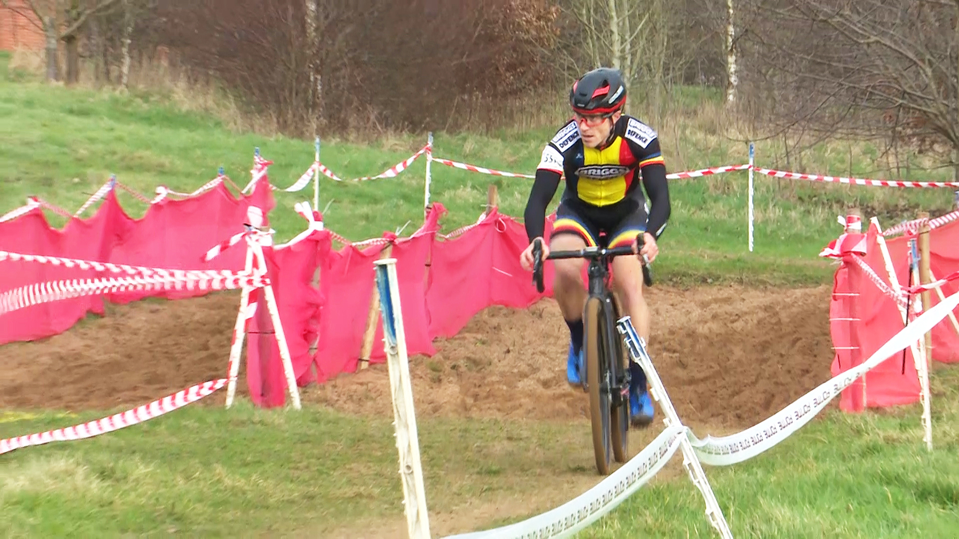 Sergeant James Bevin Cyclo Cross Inter Services 05022020 Credit BFBS.jpg