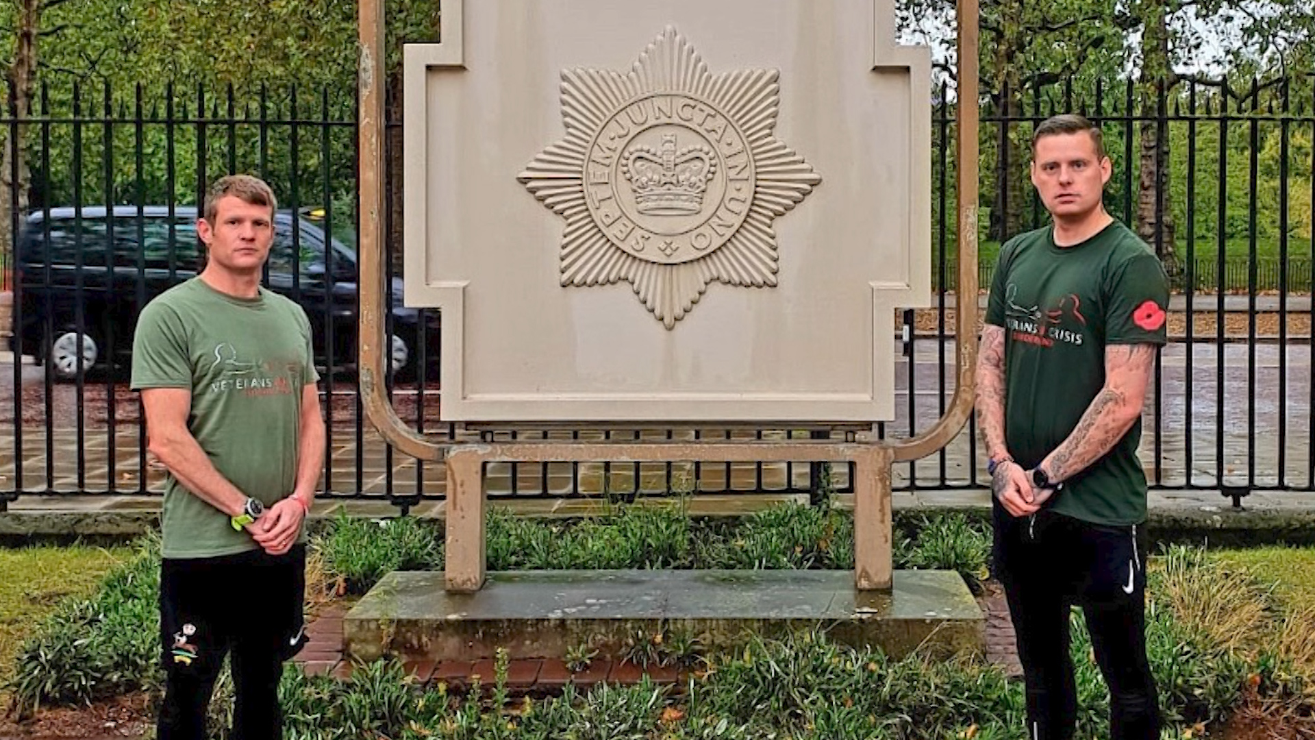 Sergeant John Dixon and Lance Sergeant Bobby Robson to run london marathon virtually 021020 CREDIT courtesy Sergeant John Dixon and Lance Sergeant Bobby Robson.jpg