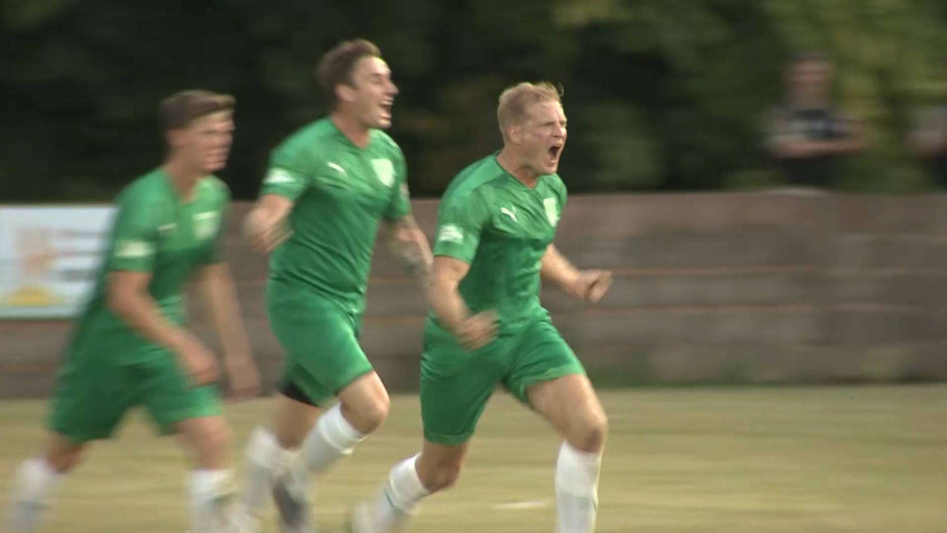 Sergeant Richard Charles scored the extra-time winner for the Royal Marines