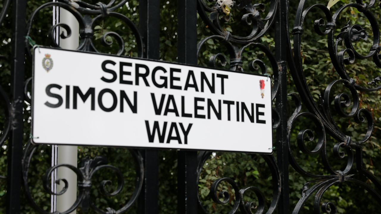 Sergeant Simon Valentine Way in Bedworth was named after the Afghanistan war veteran who died in 2009.