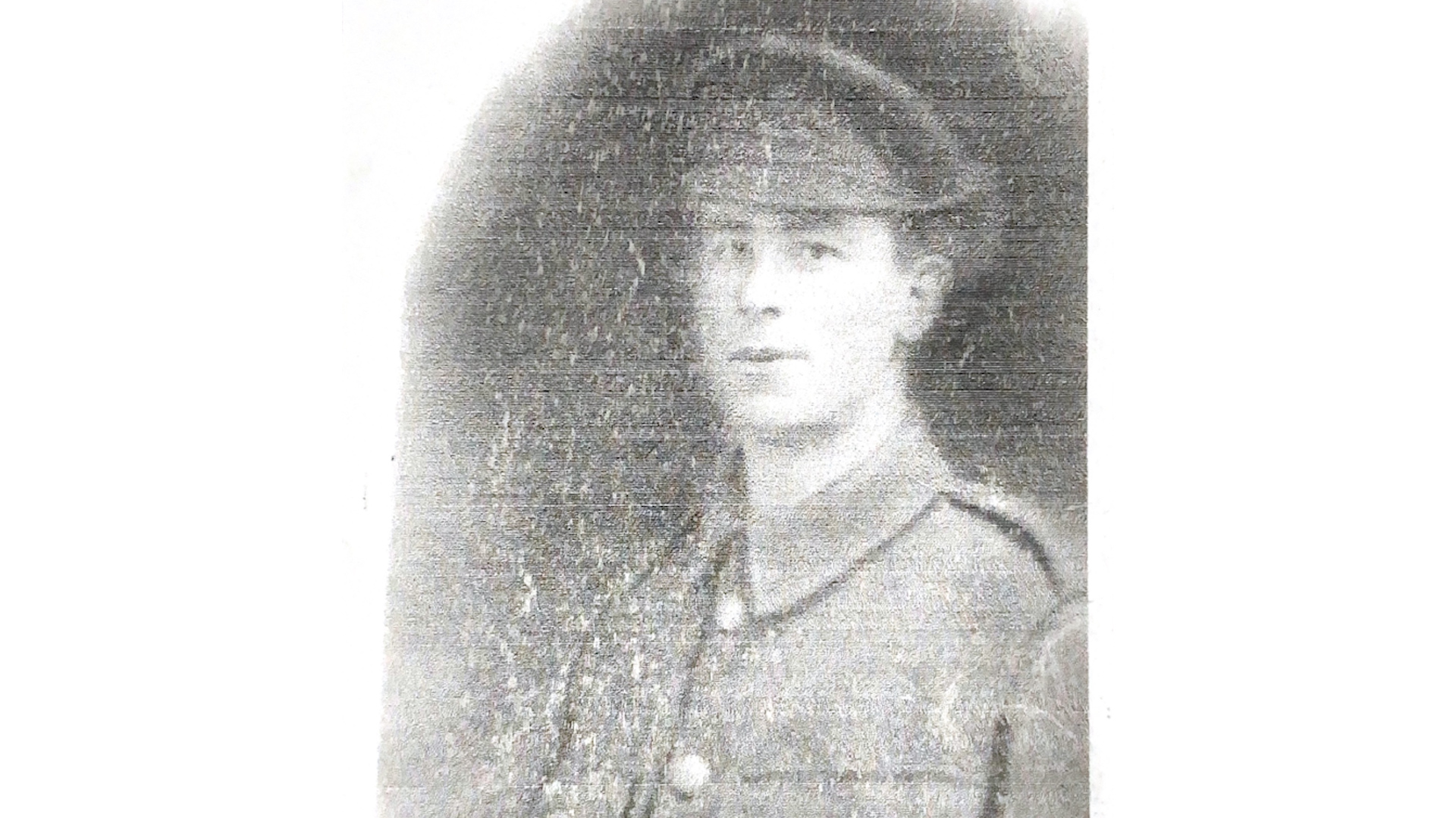 Sgt Charles Woolley joined the Army in 1914 cropped with white background DATE UNKNOWN CREDIT JOSHUA WHITEHEAD