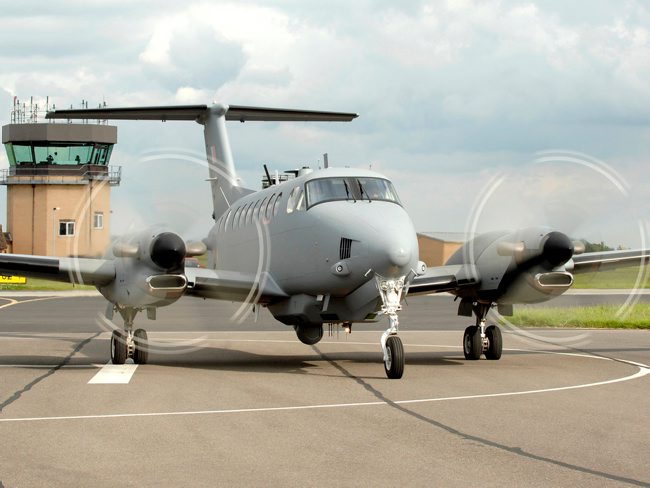 Shadow R1 aircraft at RAF Waddington