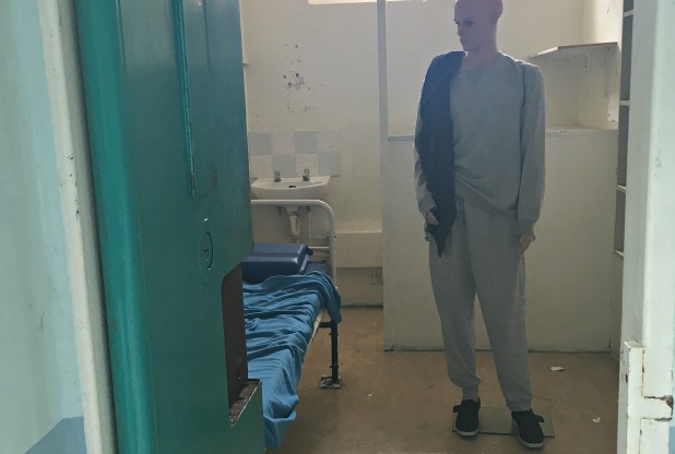 Inside the condemned man's cell at HMP Shepton Mallet