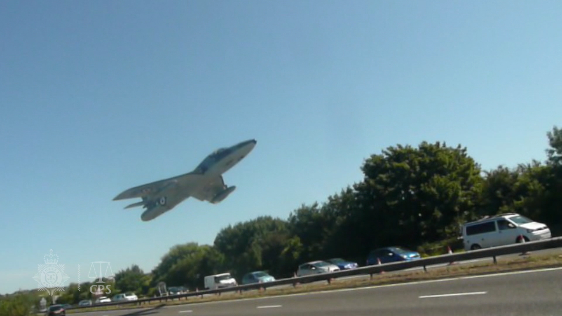 Shoreham Airshow crash - court video from a passerby CREDIT Crown Prosecution Services