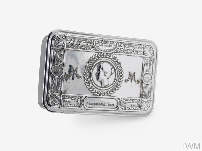 Silver plated IWM christmas box