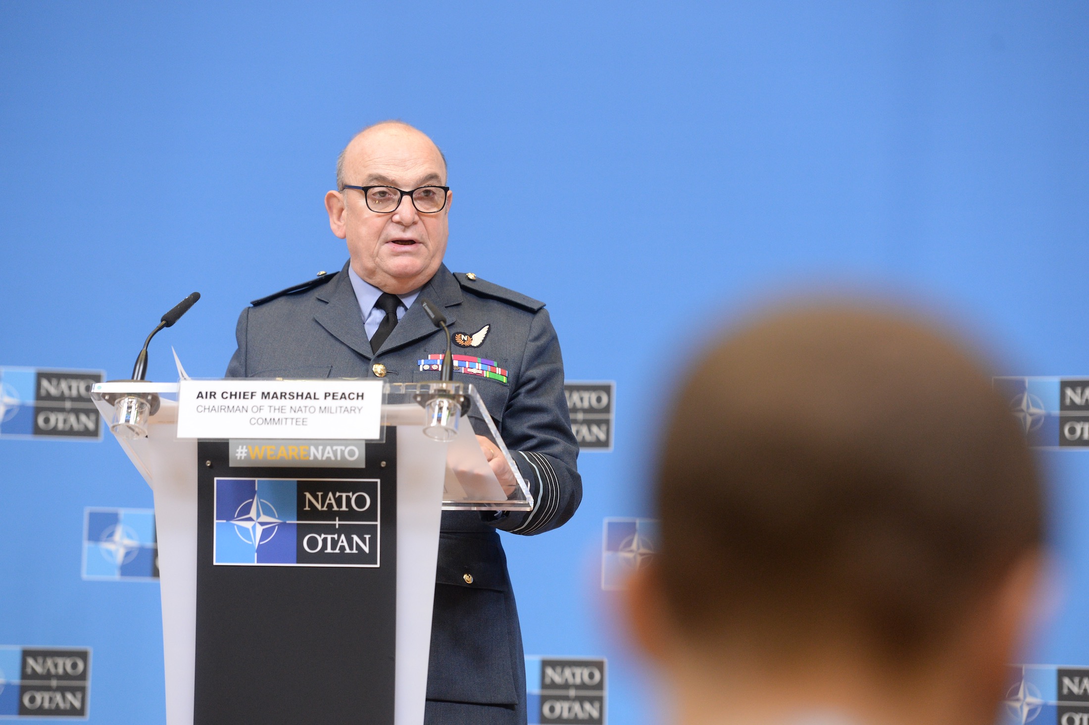 Sir Stuart Peach NATO Military Committee Chairman 160119 CREDIT NATO.jpg