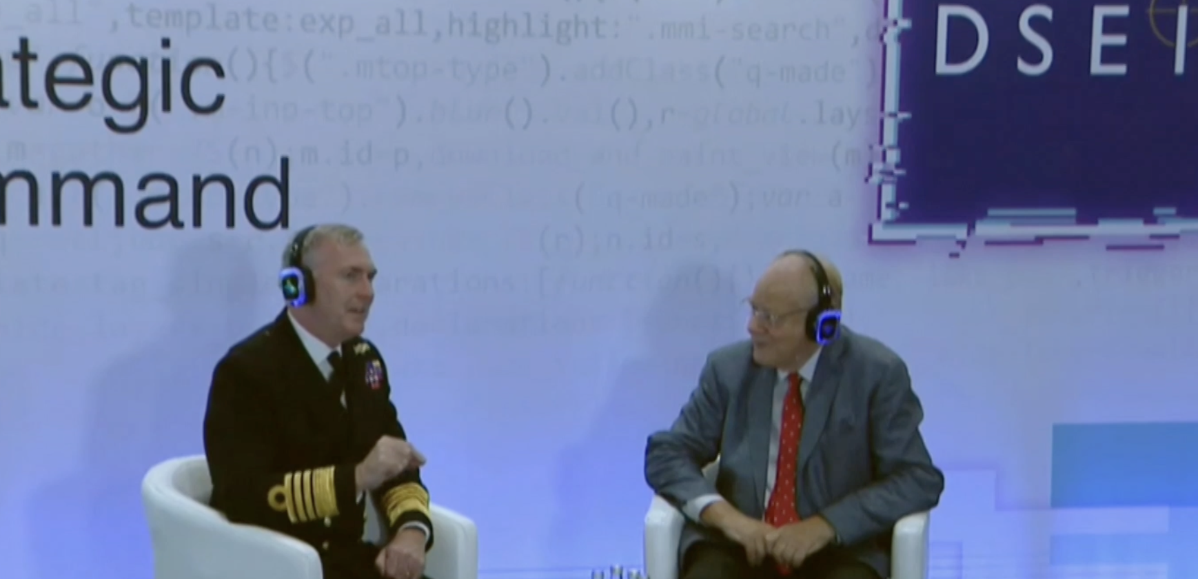 Admiral Sir Tony Radakin speaks at DSEI