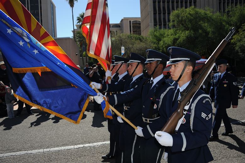 USAF on parade