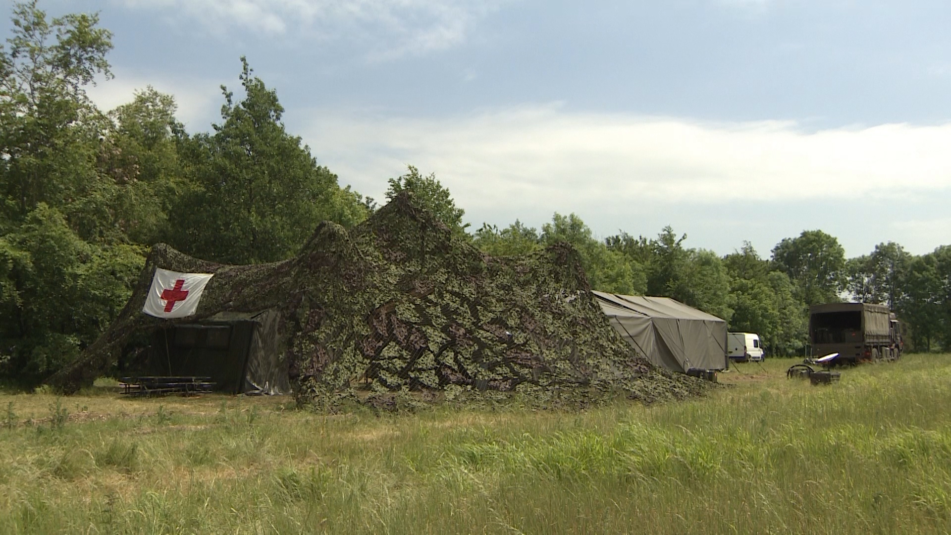Smaller medical facility capable of accepting first patient within one hour being trialled on Exercise Chiron Clarity