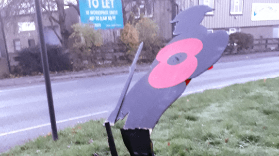 Snapped Silent Soldier in Ludlow 21118 CREDIT Andy Boddington