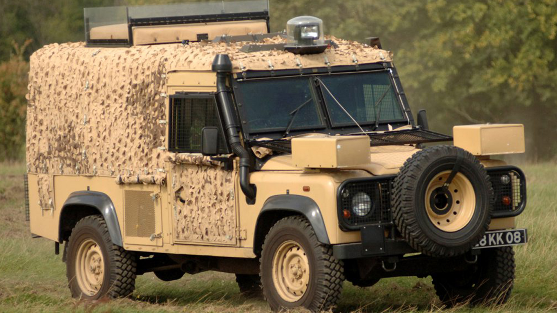 The Snatch Land Rover was designed for security duties during The Troubles