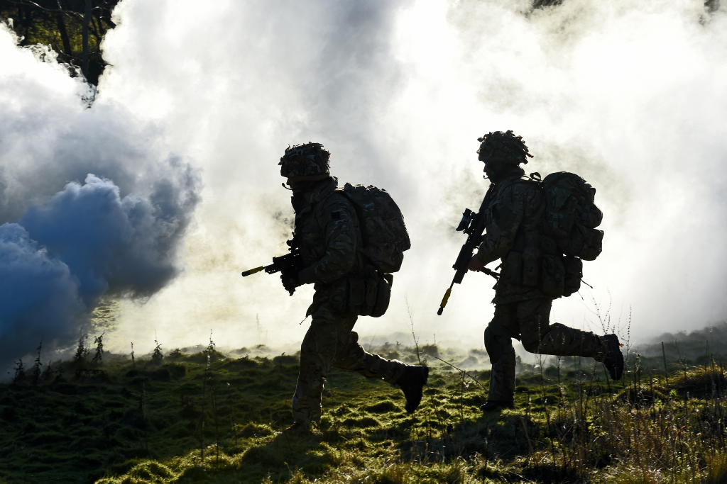 Anonymous soldiers (Picture: MOD).