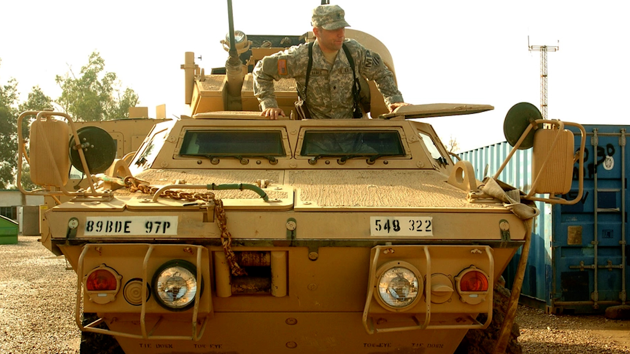 The Ukrainian military showed a video of the American M1117 armored wheeled vehicle (Picture: DoD/ 5th Mobile Public Affairs Detachment).