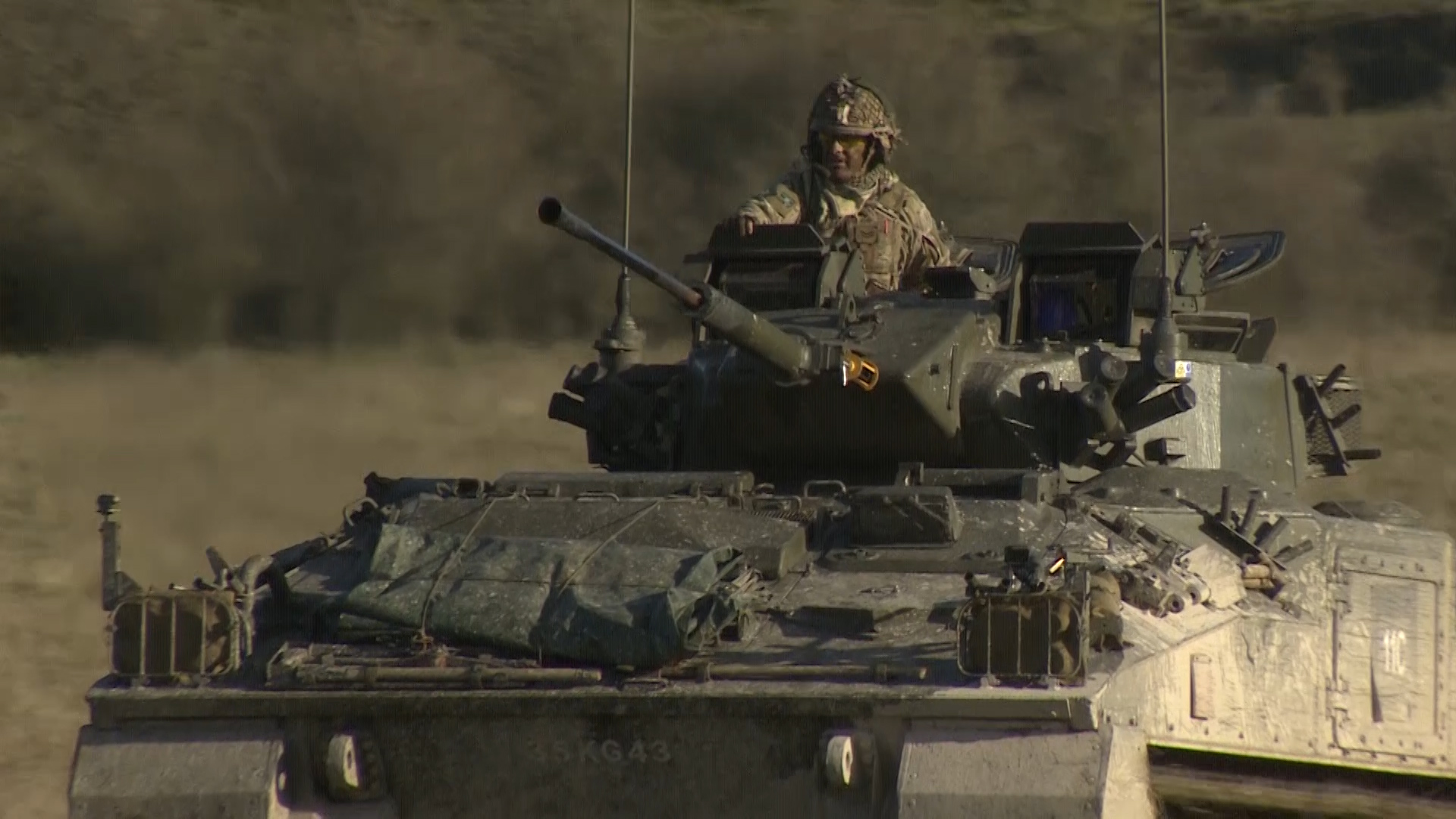 Ben Wallace also announced planned upgrades to the British Army's Warrior fleet are being cancelled.