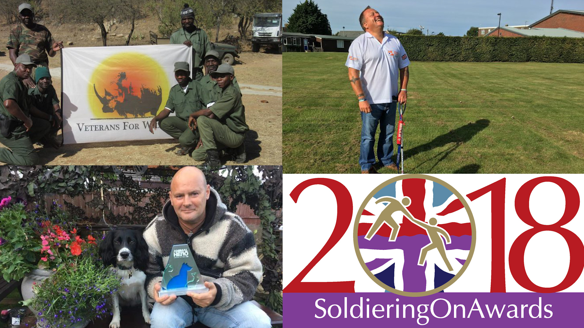 Soldiering On Awards Animal Partnership Award finalists