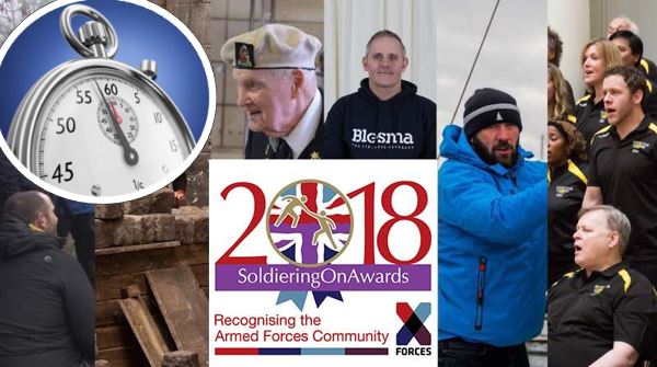 Soldiering On People's Choice Awards finalists 2018 countdown