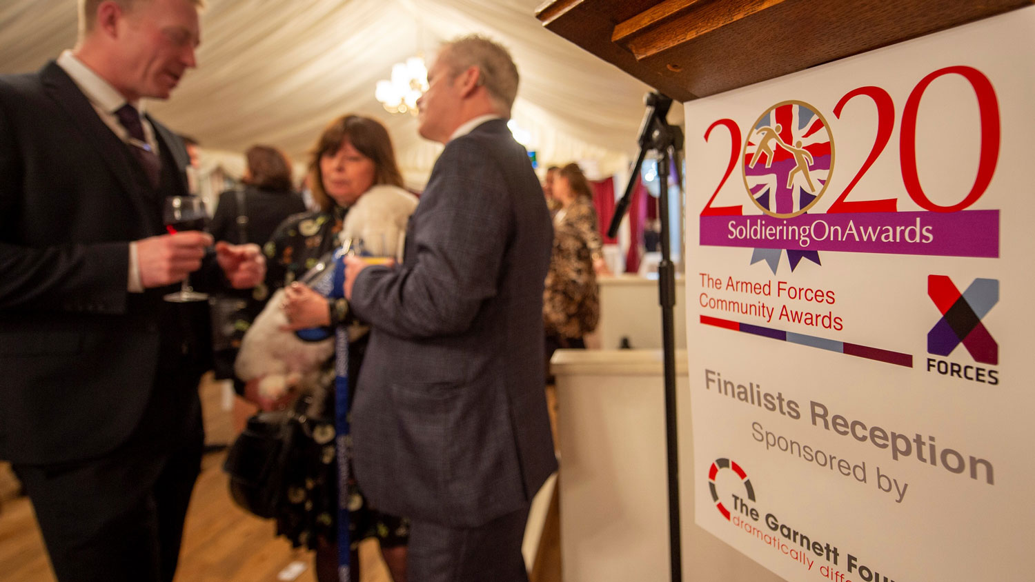 Soldiering On Awards 2020 Finalists Reception Guests Credit Soldiering On Awards