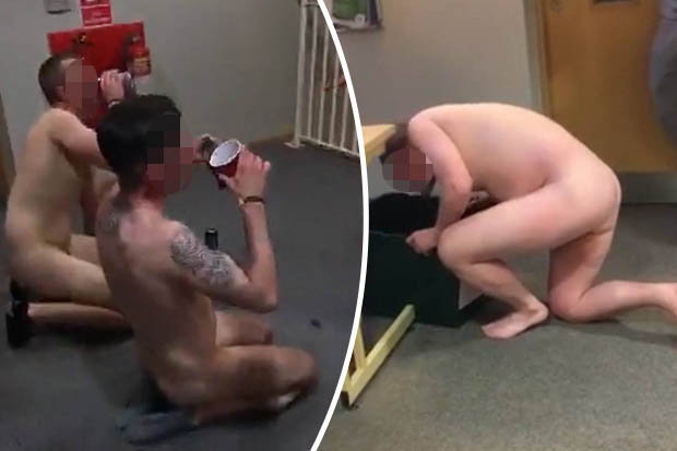 Footage Emerges Of &#039;Soldiers Drinking Human Waste&#039; At Barracks Party