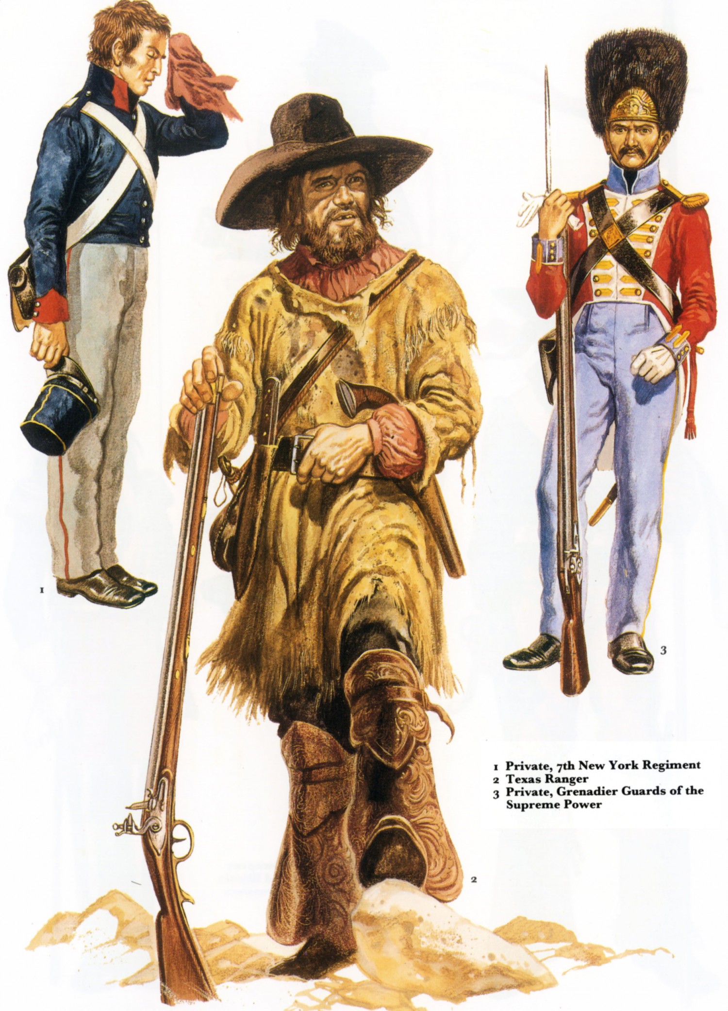 Soldiers of the Mexican American War Osprey