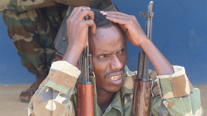 Islamic militants Al Shabaab emerged from the chaos, fighting a bitter insurgency against the Government and African Union troops. Along with Islamic extremism Somalia also became a byword for piracy. In 2012 alone hijackings cost the shipping industry seven billion dollars. Six years ago Al Shabaab was pushed out of Mogadishu and the international community stepped up efforts to support the country’s Transitional Government.