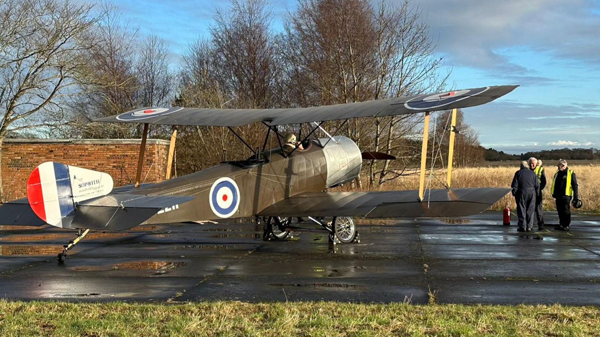 Sophie is a replica of the first aircraft to carry out a carrier landing (Picture: Mike Harper)