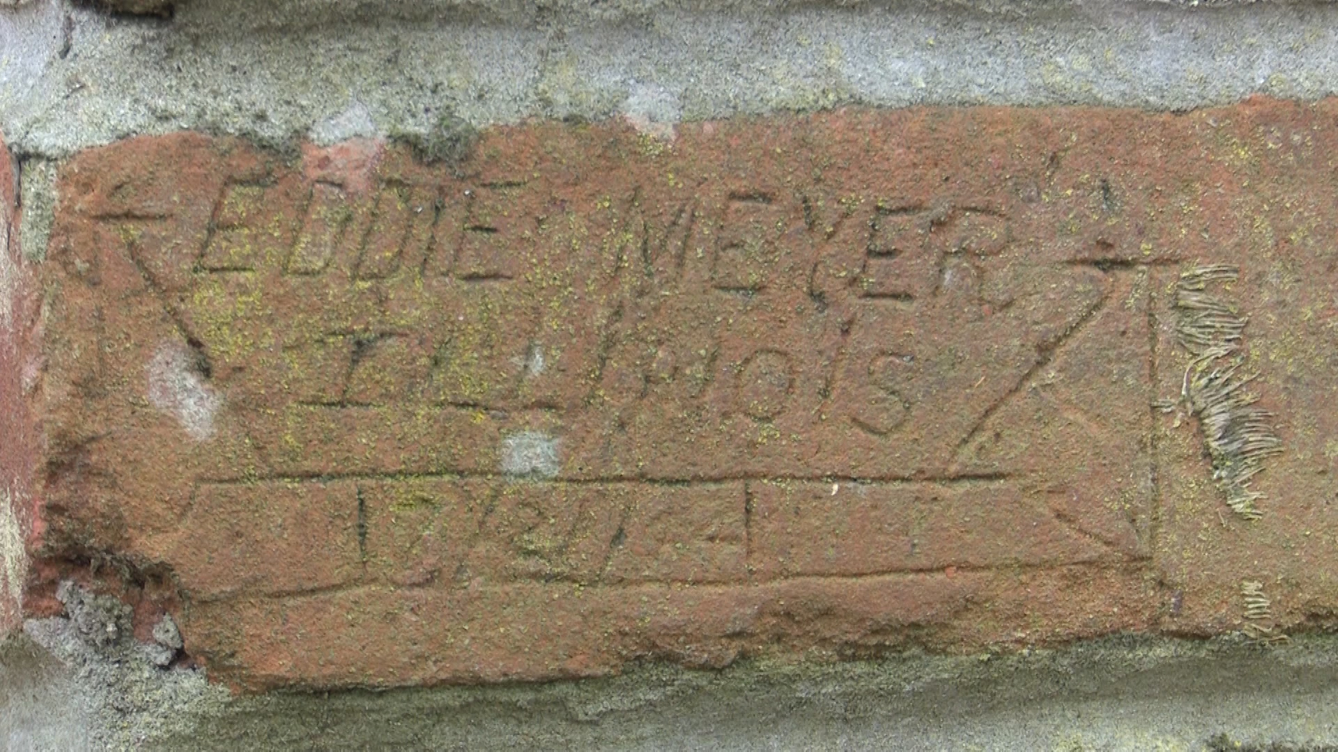 Southampton wall D-Day graffiti