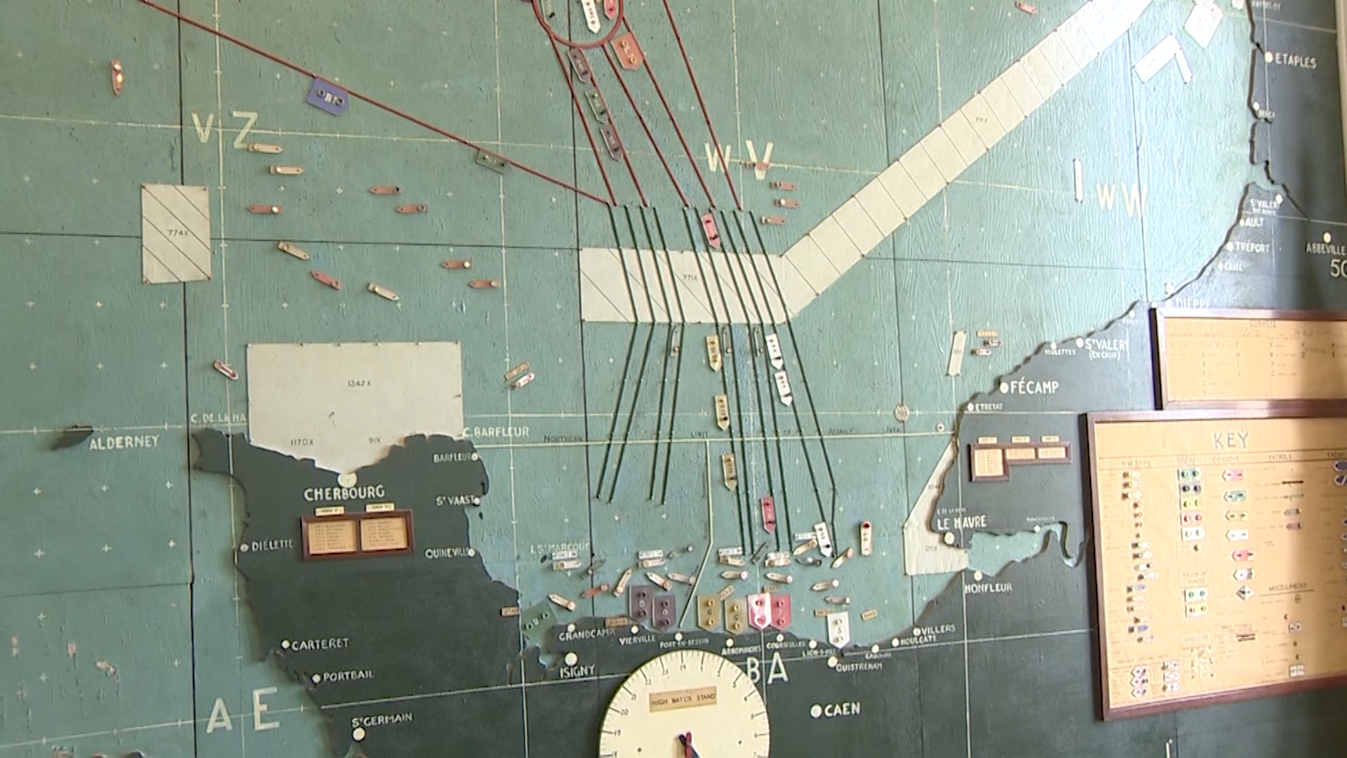 Southwick House D-Day map