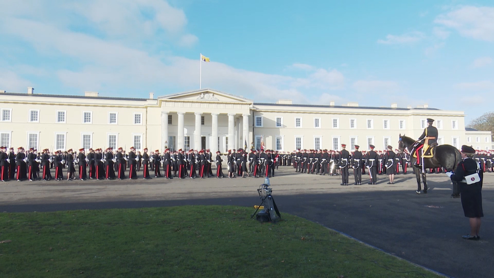 The Sovereign's Parade marks the end of nearly a year of training.