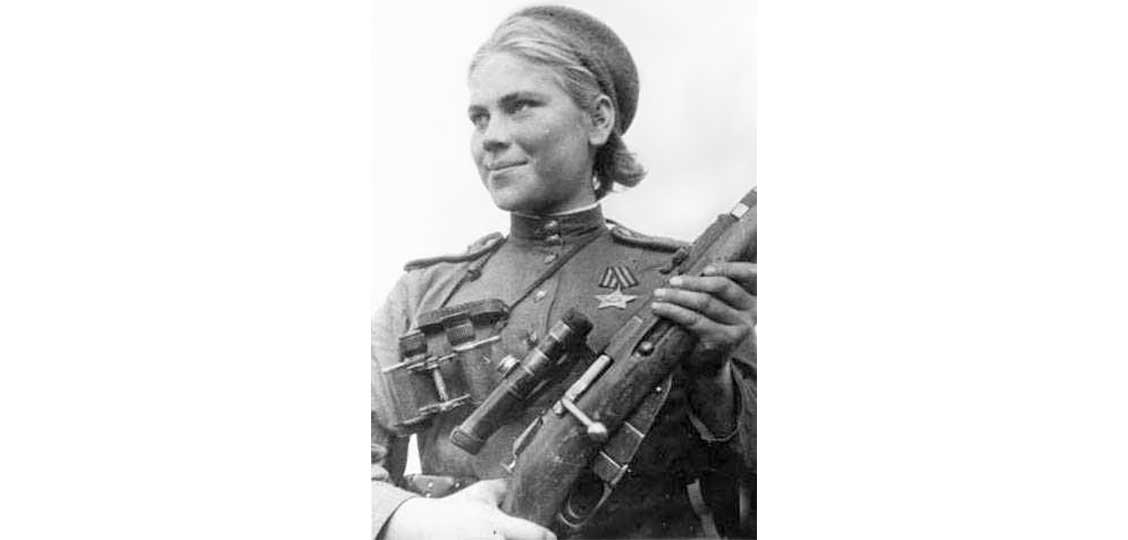 Soviet Female Sniper WWII Roza Georgiyevna Shanina - 4