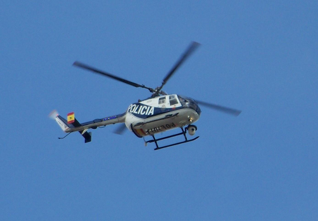 Spanish Police Helicopter
