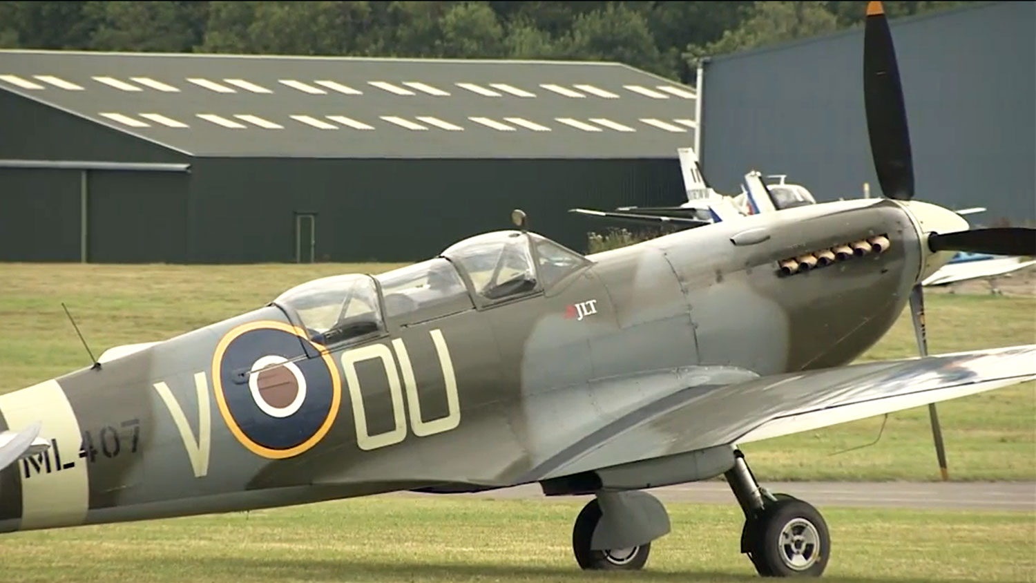 Spitfire ML407 Biggin Hill Credit Forces News