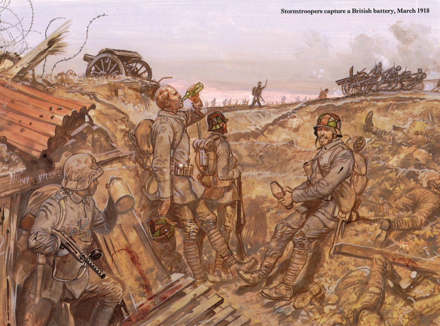 Spring Offensive 1918 - from Ian Drury's 'Stormtrooper'