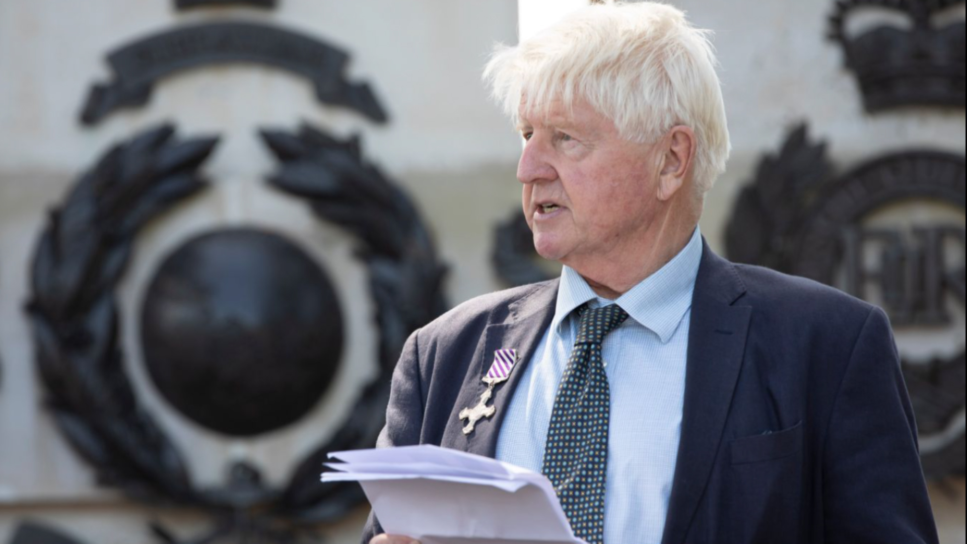 Stanley Johnson Wellington bomber Boris Johnson Grandfather Chivenor