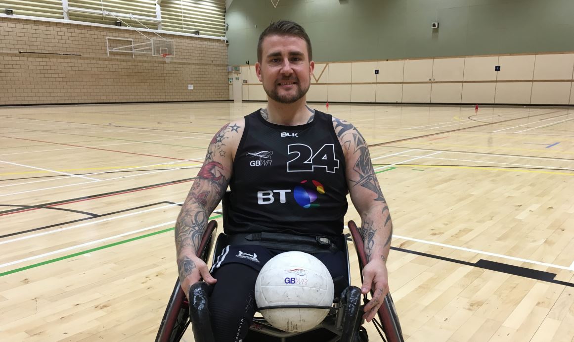 Stuart Robinson Wheelchair Rugby