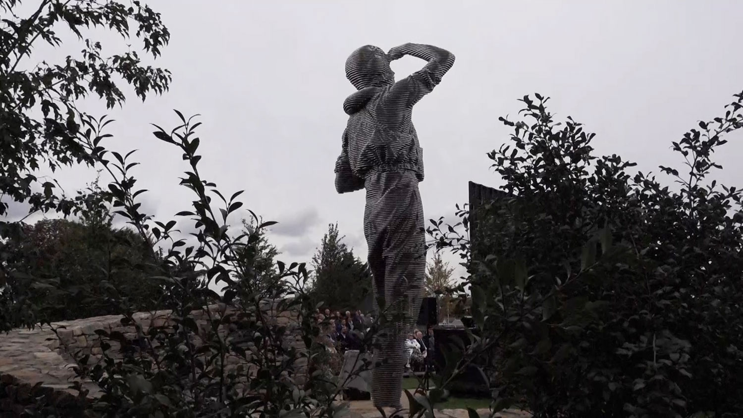 Strongest Link Statue Battle Of Britain Biggin Hill Airport CREDIT BFBS