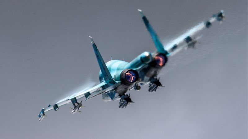 Sukhoi Su-34 fighter jet