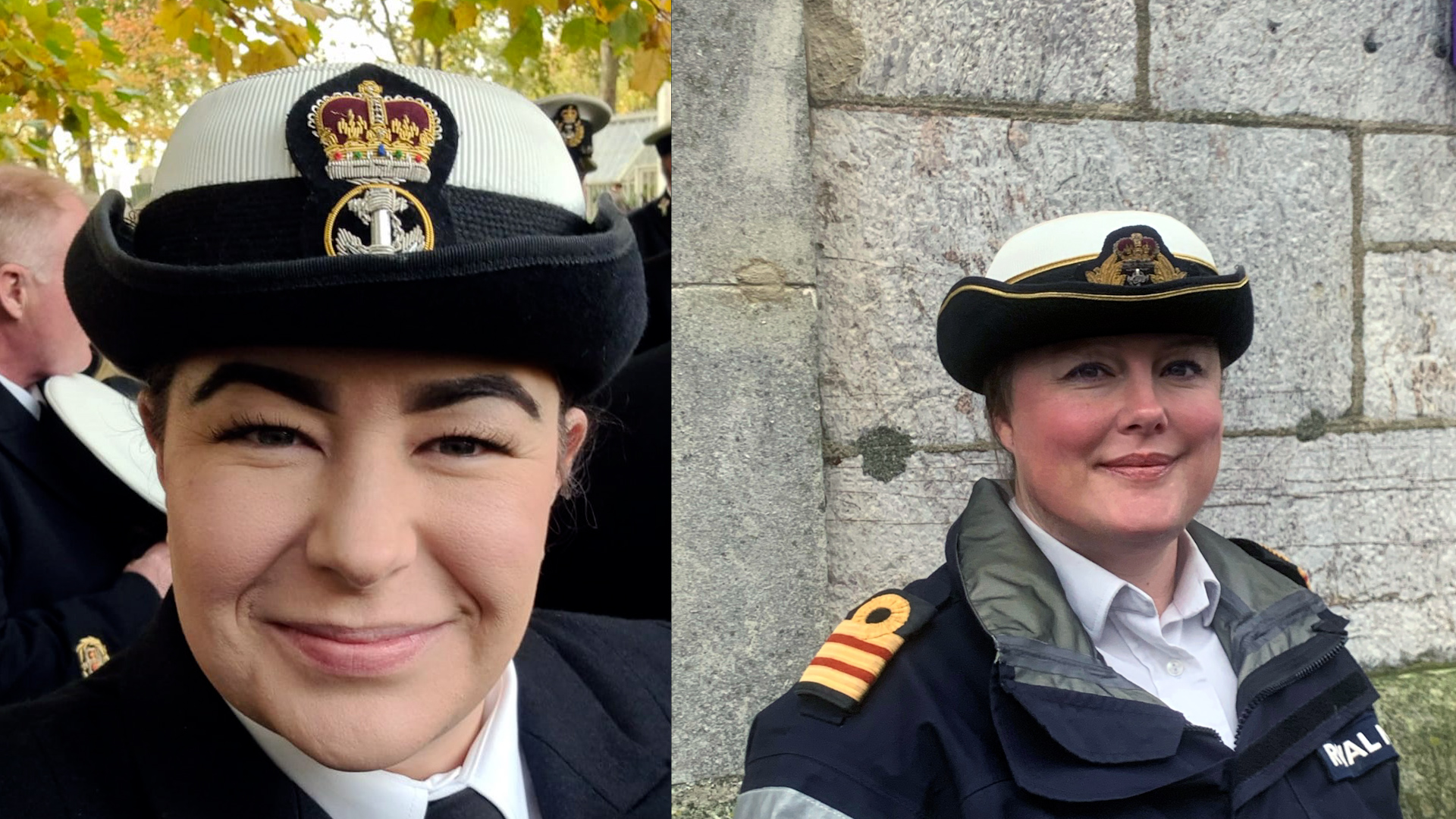 Surgeon Commander Lisa Stevens and Petty Officer Jessica Metcalfe, who are both recognised in 2021’s New Year’s Honours
