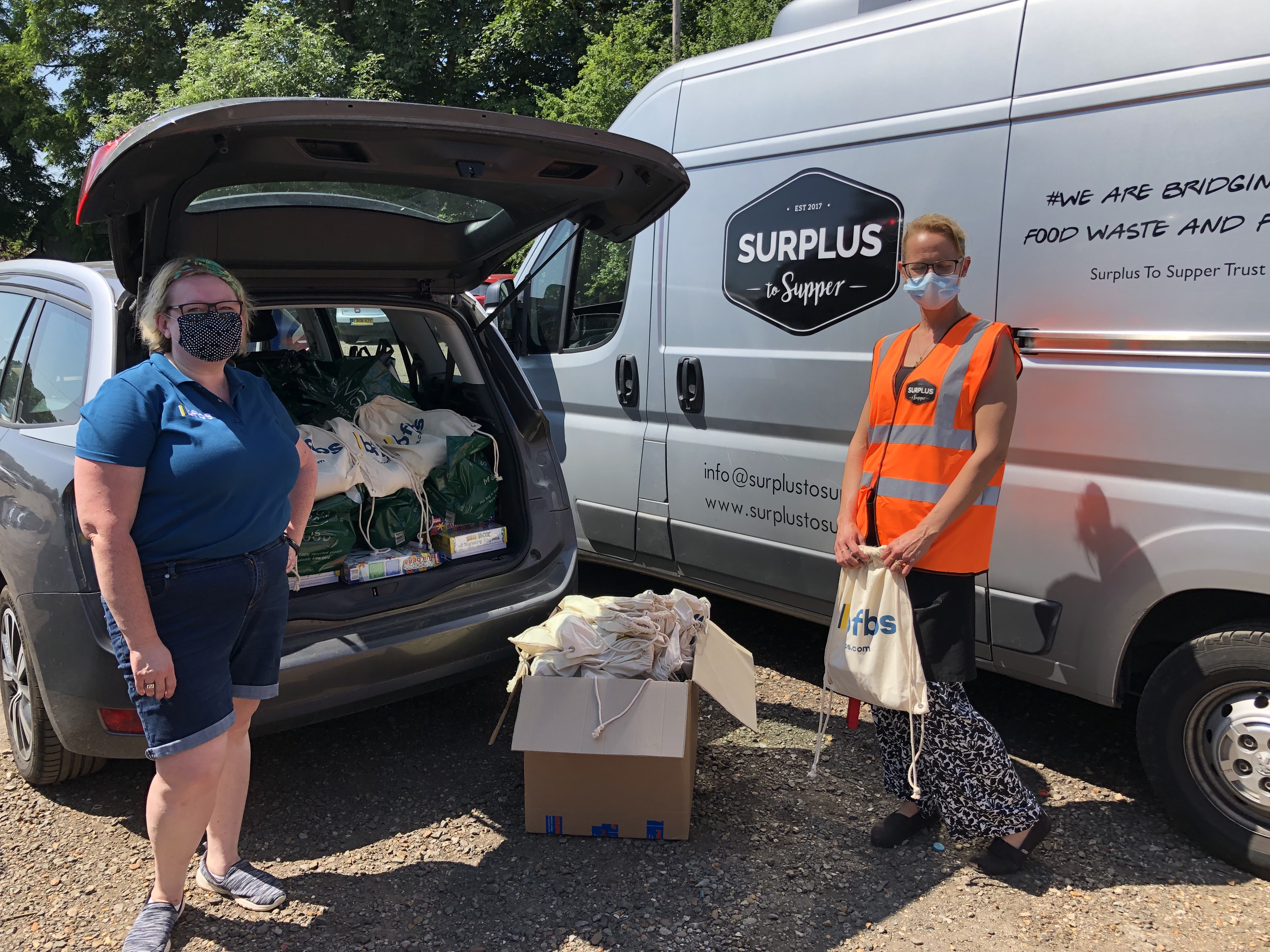 BFBS deliver goodies bags to families repatriated from Nepal to the UK due to Covid