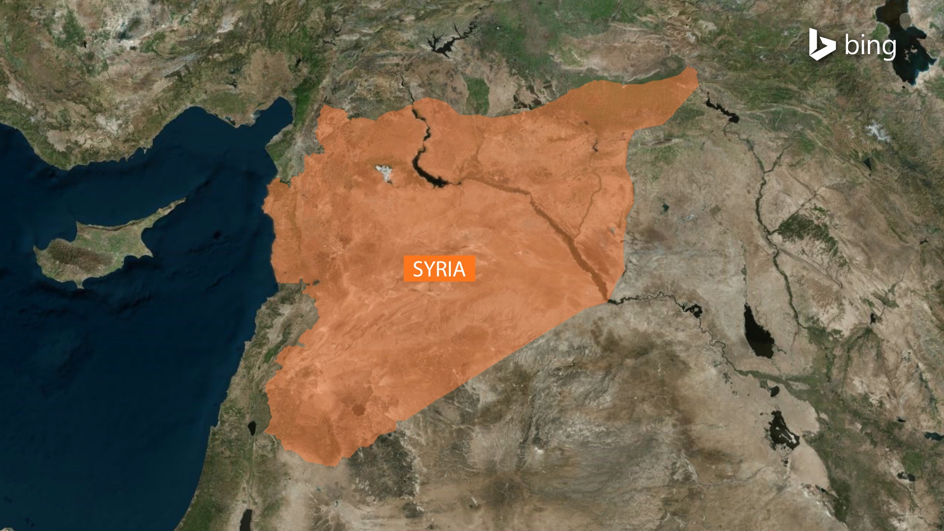 	Syria Map General 230119 CREDIT Bing