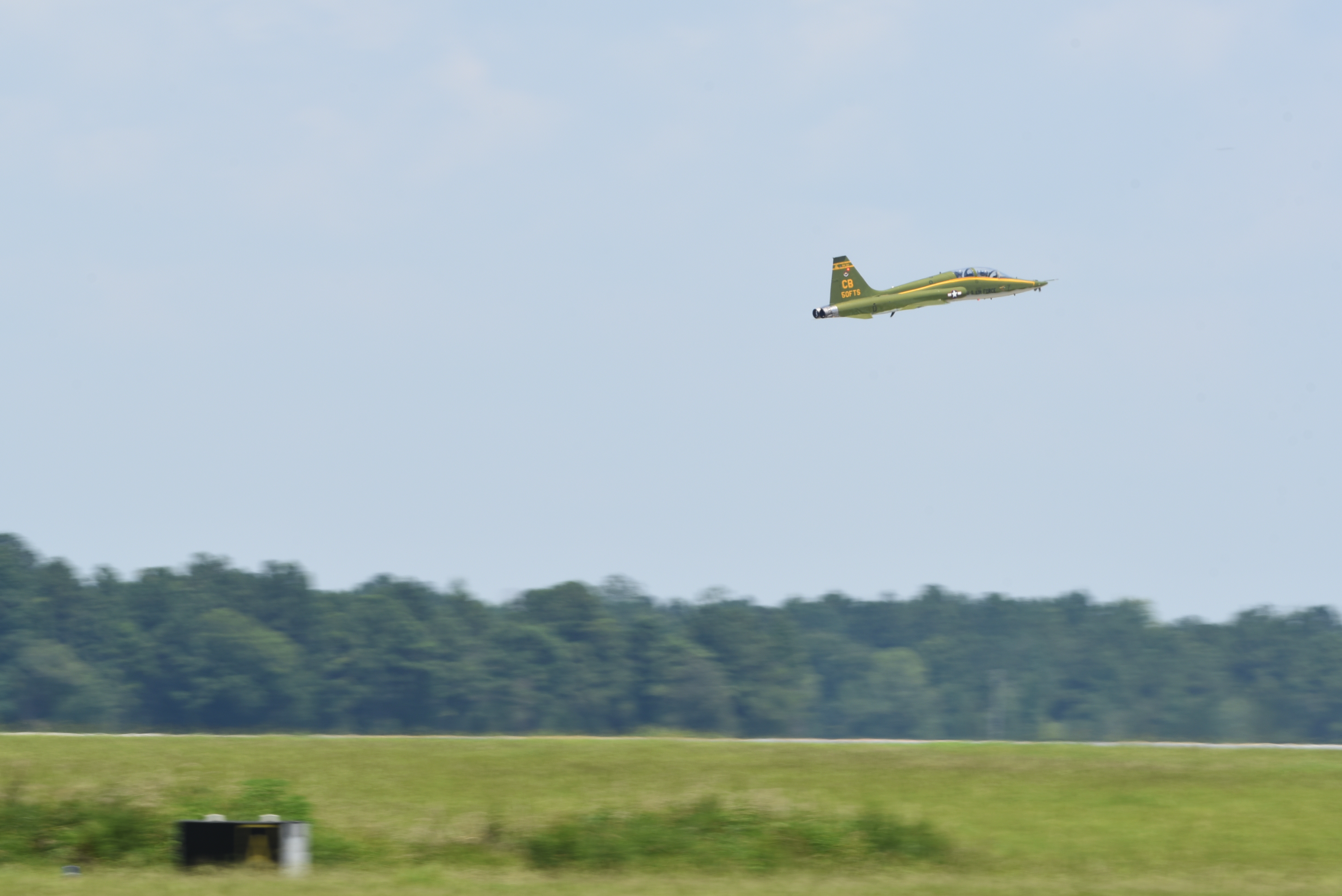 T-38 Talon Heritage Aircraft Columbus Air Force Base 081220 CREDIT US DEPARTMENT OF DEFENSE