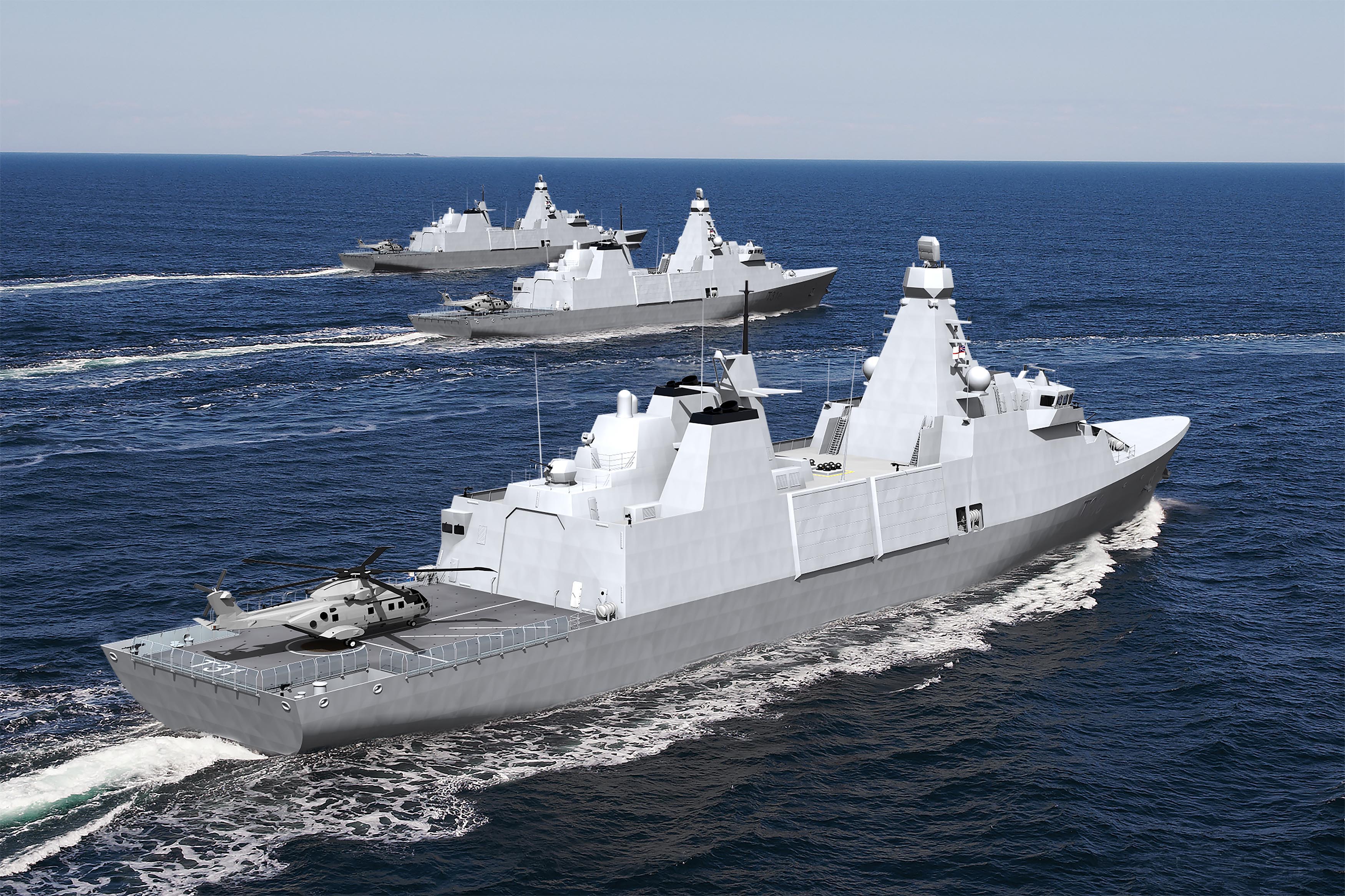 The Type 31s are expected to enter service by 2028 (Picture: MOD).