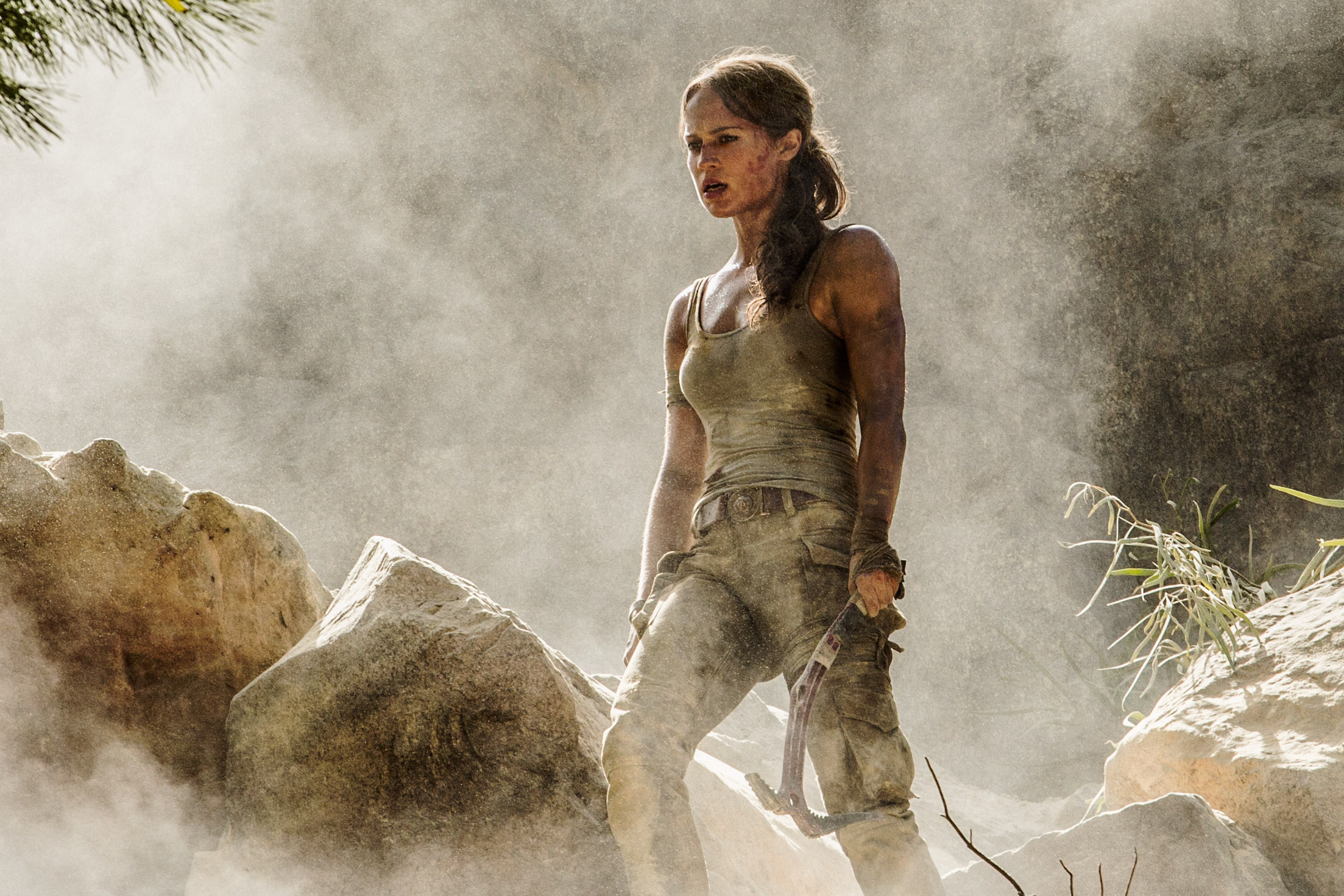 The actress said women in the army were an inspiration for the role (Warner Bros)