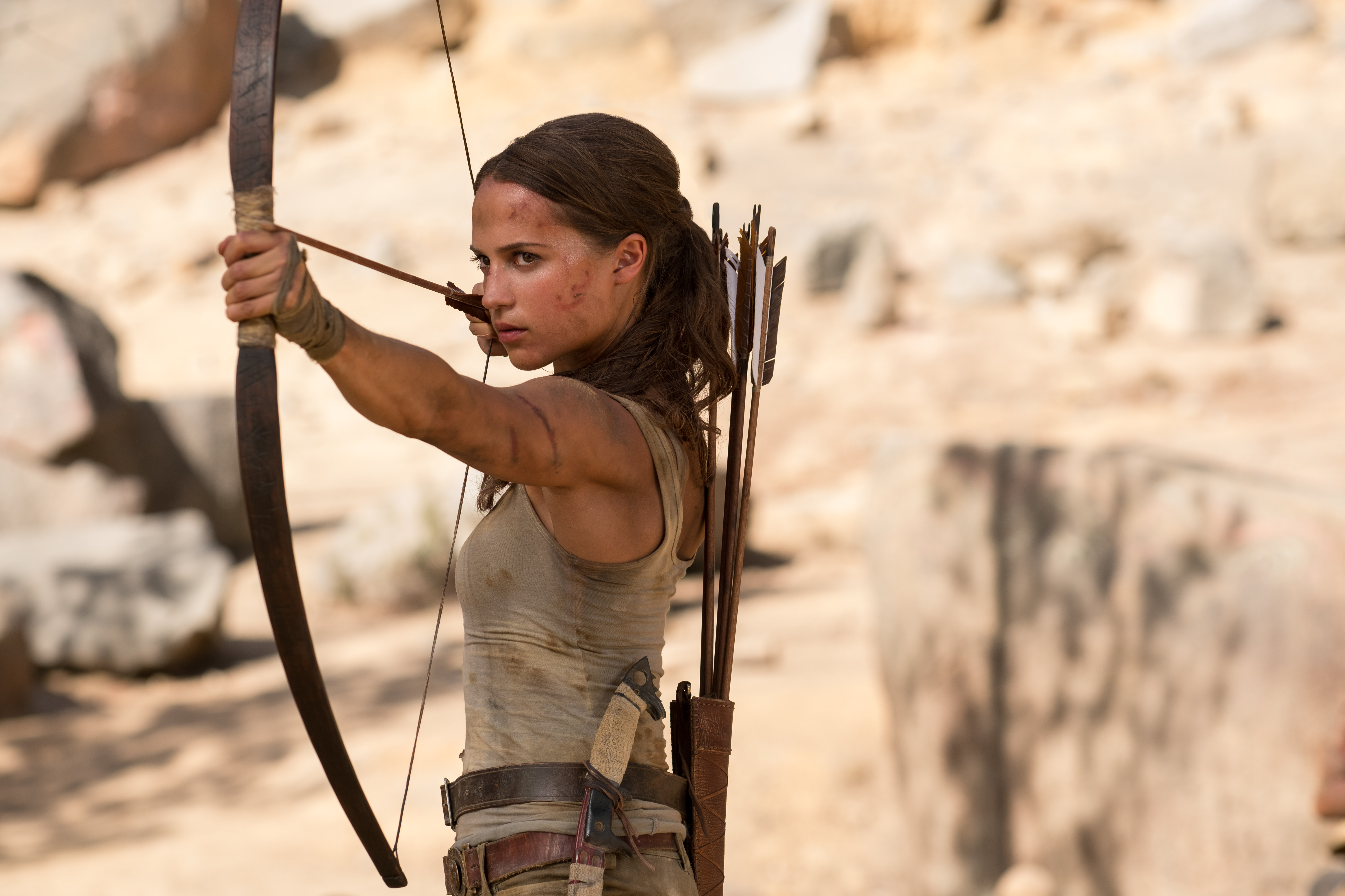 Alicia Vikander as Lara Croft (Warner Bros)