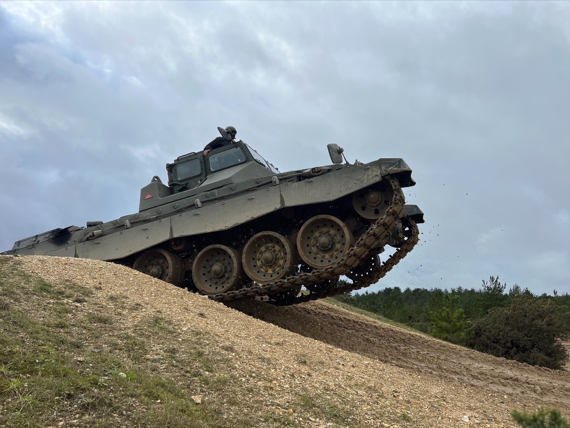 The DTT in action during training with recruits from Ukraine (Picture: MOD).