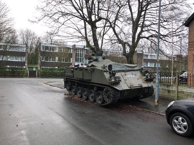 Tank in Manchester Street 060219 CREDIT David Ellison.jpg 