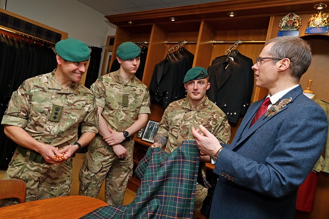 Tartan Royal Marines