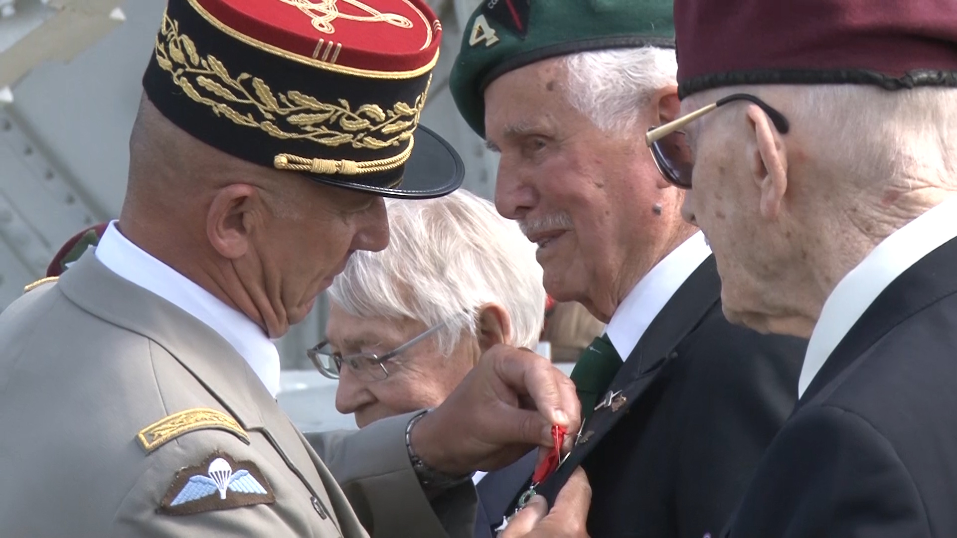 D-Day Veterans Return To Pegasus Bridge In A Cab