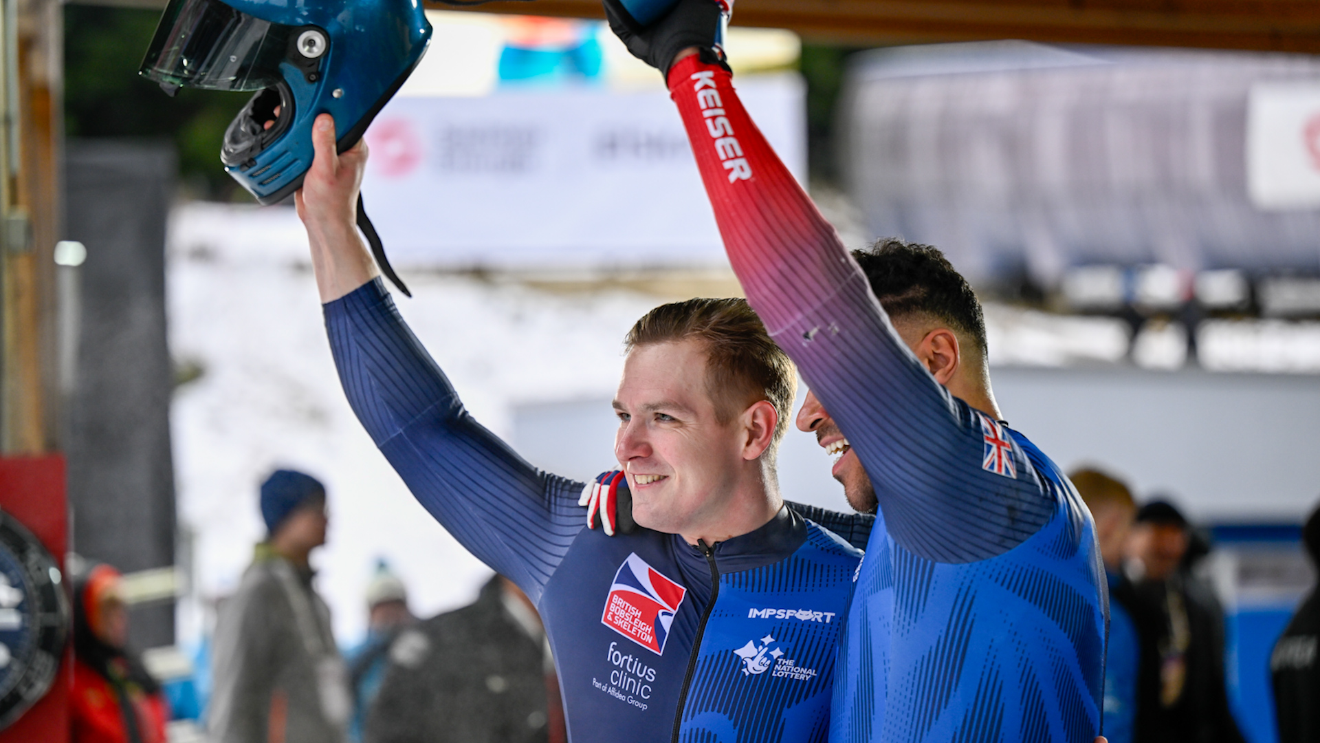 Taylor Lawrece and Brad Hall IBSF World Cup Altenberg CREDIT IBSF DATE 07122024.jpg